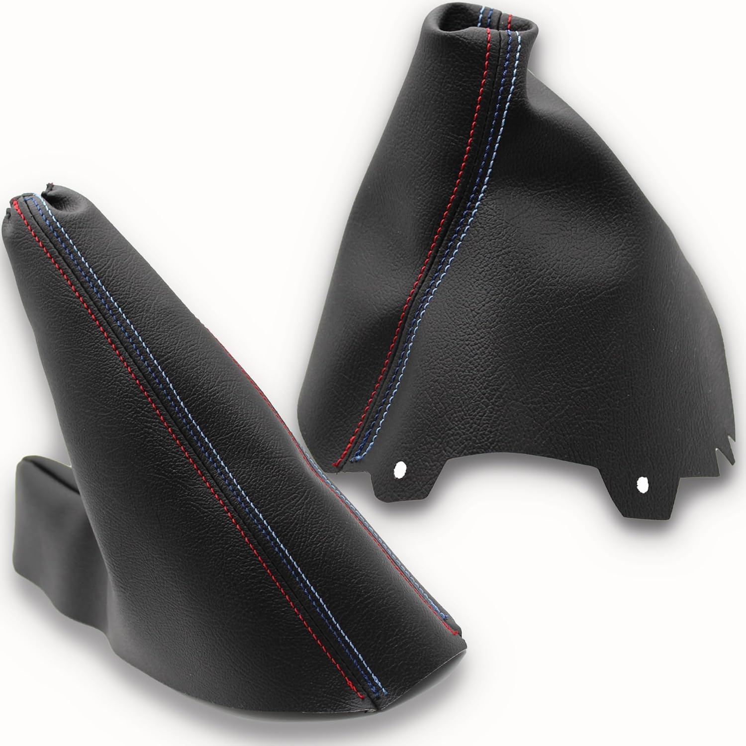 Gear Shift Knob Cover Compatible with BMW 1 Series E81-E82-E87-E88 (2004-2011) (Tricolor) Manual Transmission