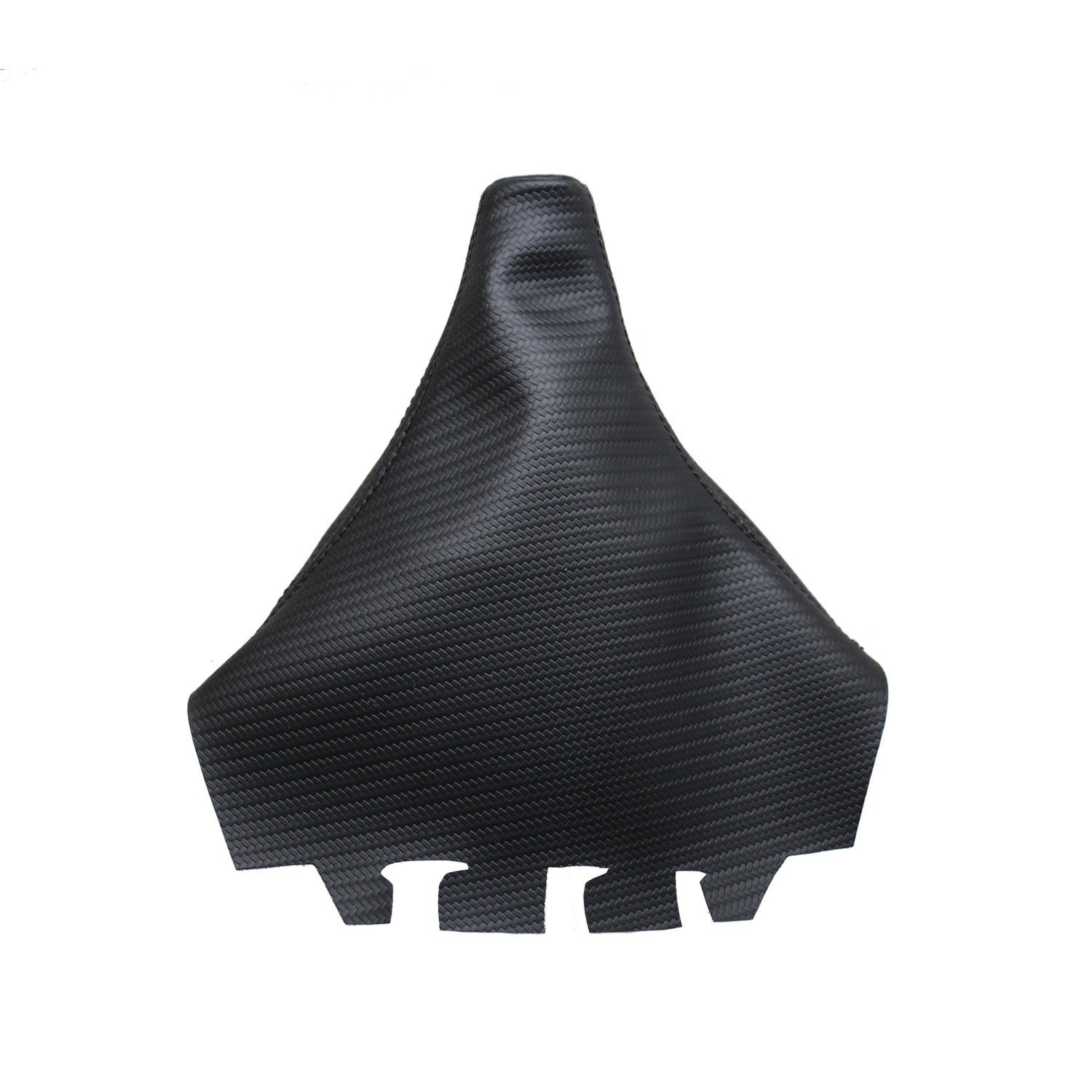 Funda Palanca de Cambios Accesorio Compatible Especifico para Seat Ibiza 2002-2009 (Vinilo Fibra Carbono)