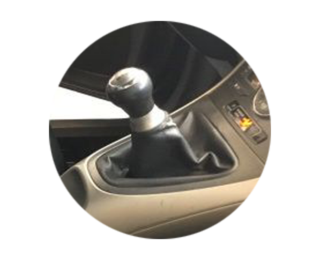 Funda Palanca de Cambios Accesorio Compatible Especifico para Toyota Auris (2006-2011) Cambio Manual